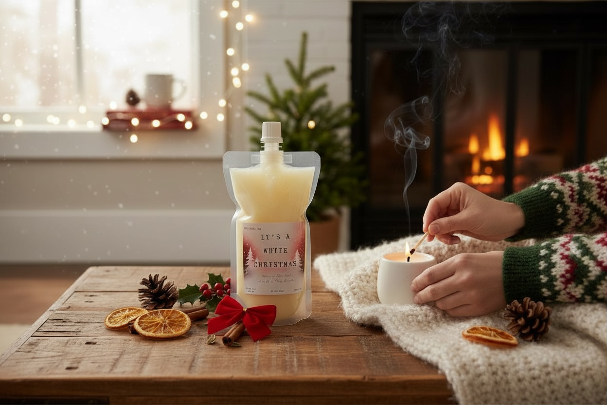 It’s A White Christmas 8 oz Squeeze Wax