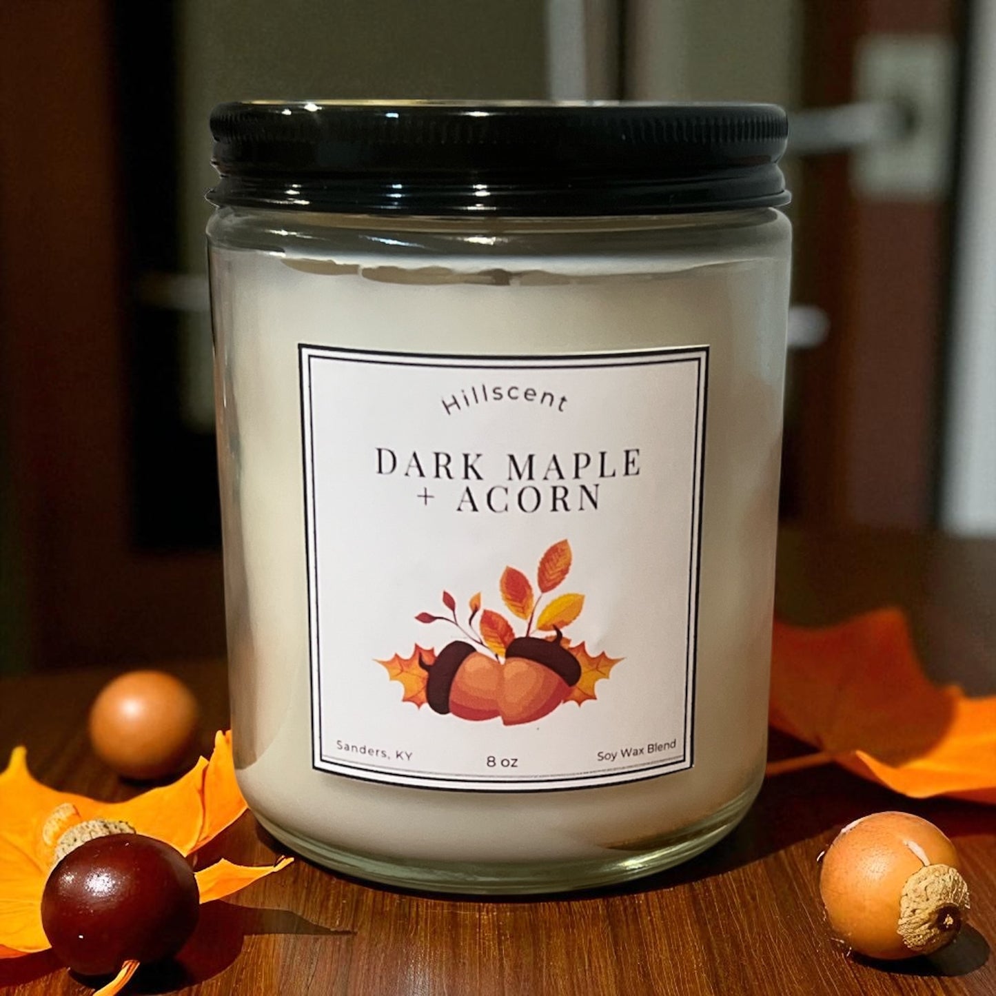 Dark Maple + Acorn
