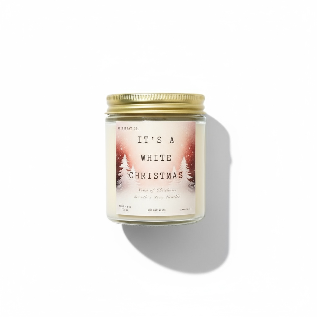 It’s A White Christmas 4 oz Candle