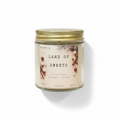 Land of Sweets 4 oz Candle