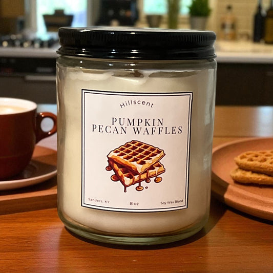 Pumpkin Pecan Waffles